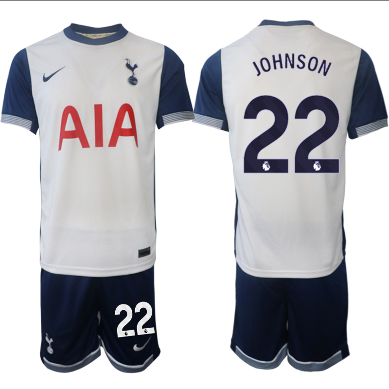 Men 2024-2025 Club Tottenham home White #22 Soccer Jersey->indianapolis colts->NFL Jersey